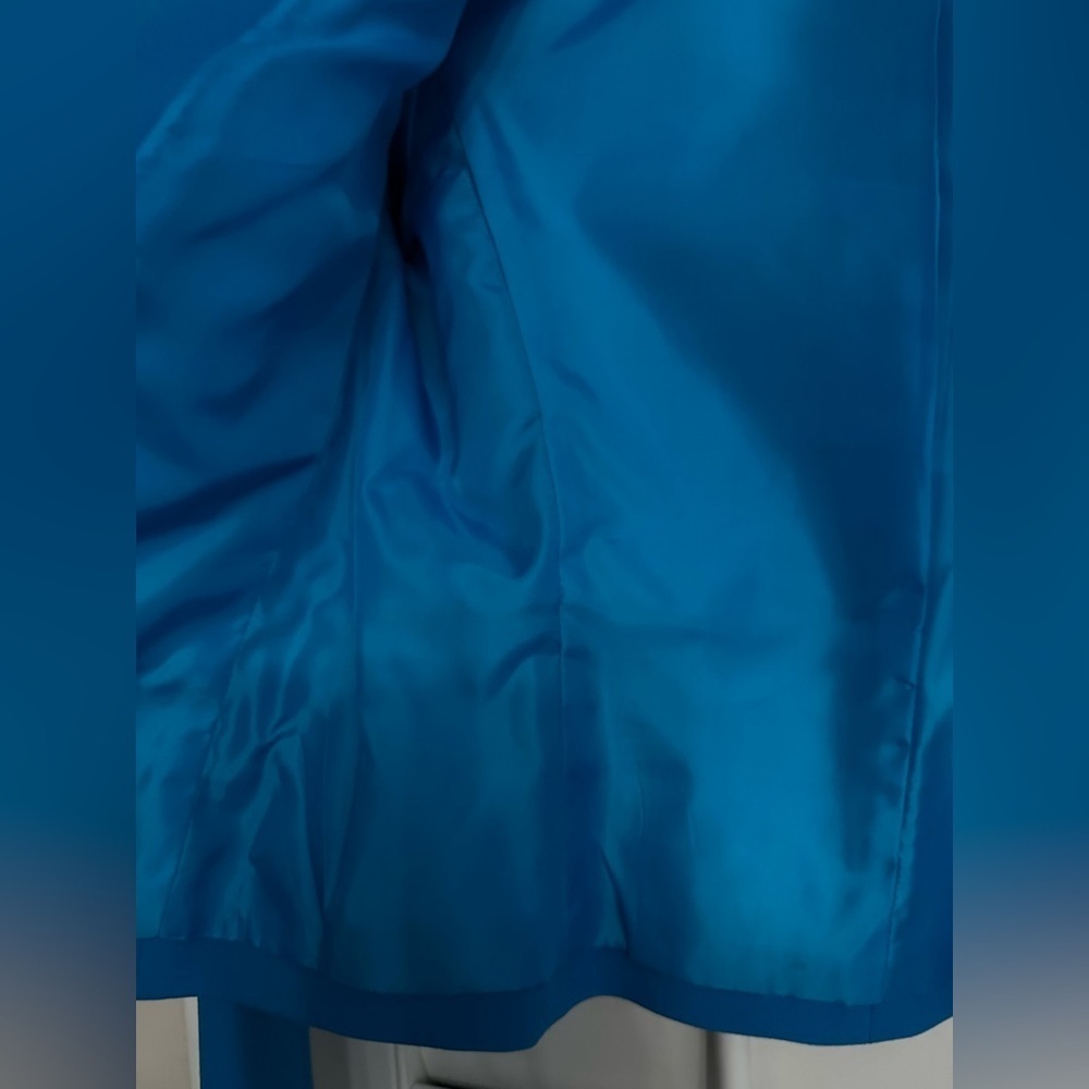 Calvin Klein Women’s Blue Blazer Suit Jacket with Stud detail | 2P | NWOT Petite - Picture 5 of 7